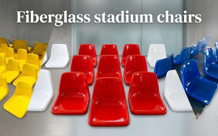fiberglass stadium chairs
